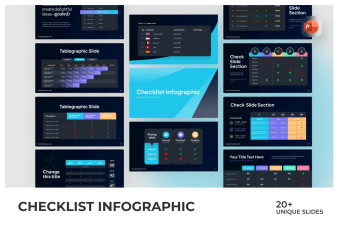 Checklist Infographics PowerPoint Template